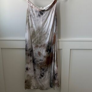 Aritzia Wilfred Tie-Dye Maxi Skirt